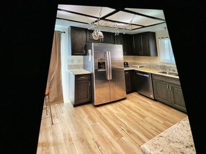 Interior - Cozy 4-bedroom house has WiFi and AC in superb Lancaster, a game room & hot tub. (Lancaster)