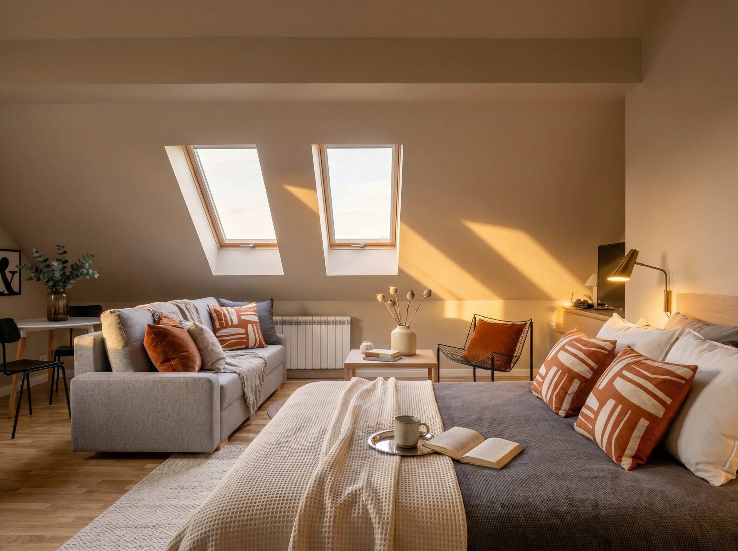 1 makuuhuone, silitysrauta/-lauta, vauvan matkasänky, Wi-Fi