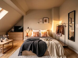 1 bedroom, iron/ironing board, WiFi, bed sheets - TurnKey | Karlin Studio IV (Praha 8)