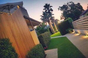 Overnattingsstedets uteområder