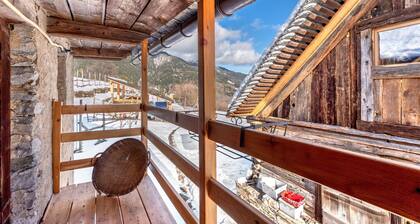 Chalet 'Tomidicarta' mit Bergblick, privater Terrasse und WLAN