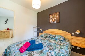 2 Schlafzimmer, Bügeleisen/Bügelbrett, kostenloses WLAN, Bettwäsche