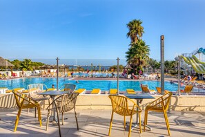 Una piscina riscaldata