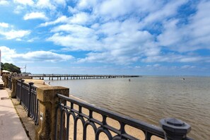 Vlak bij het strand