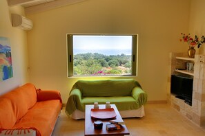TV, DVD player, stereo