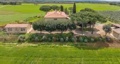 Ferme 'Agriturismo I Debbi - L'Olivo' avec véranda privée, Wi-Fi et climatisation
