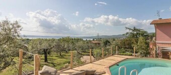 Villa 'Il Giardino Etrusco Bolsena' with Lake View, Private Pool and Wi-Fi