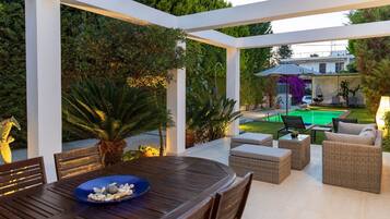 Restaurante al aire libre