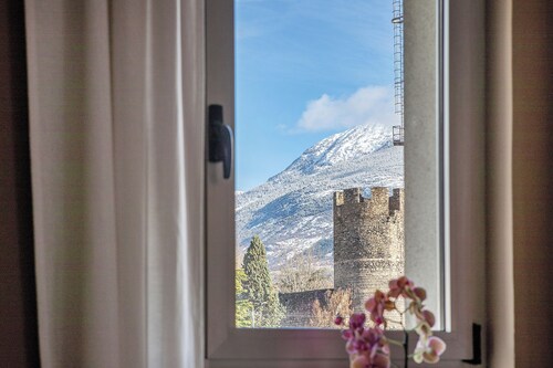 Einzimmerapartment 'Alpen Pila Residenz - 1' mit Bergblick, WLAN und Klimaanlage