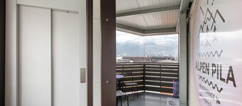 Studio Apartment 'Alpen Pila Residence - 5' with Mountain View, Wi-Fi and Air Conditioning