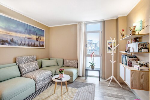 Einzimmerapartment 'Alpen Pila Residenz - 5' mit Bergblick, WLAN und Klimaanlage