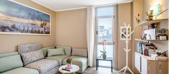 Studio Apartment 'Alpen Pila Residence - 5' with Mountain View, Wi-Fi and Air Conditioning
