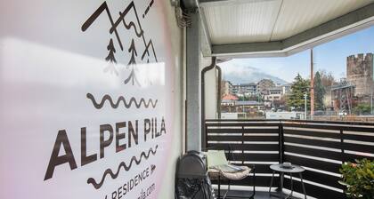 Studio 'Alpen Pila Residence - 7' avec vue sur les montagnes, Wi-Fi et climatisation