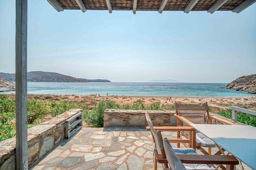 Maison de vacances 'Karavi' avec terrasse privée, balcon et climatisation
