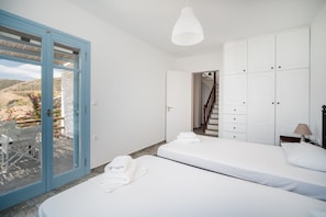 2 chambres, draps fournis