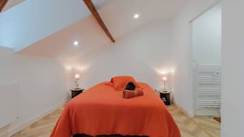 1 chambre, fer et planche Ă repasser, Wi-Fi gratuit, draps fournis