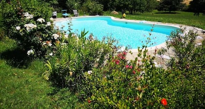 Landhaus 'Cascina Risotto' mit privatem Pool, Wi-Fi und Klimaanlage