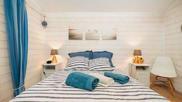 1 chambre, fer et planche Ă repasser, draps fournis