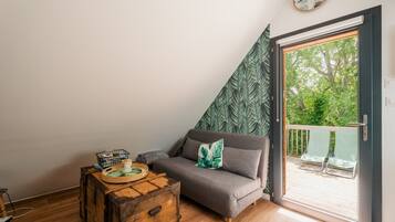 Tv, dvd-spelare och en stereo