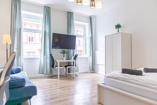 1 Schlafzimmer, WLAN, Bettwäsche