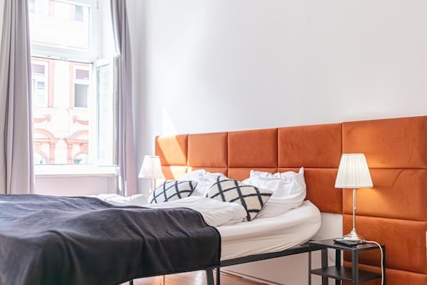 1 Schlafzimmer, WLAN, Bettwäsche
