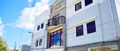 Fassade der Unterkunft