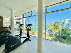 Fitness facility - Depa de lujo con playa privada (Mazatlán)