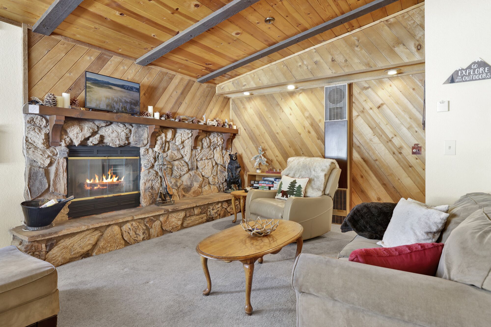 Spacious Single Level Family Retreat in the Pines
