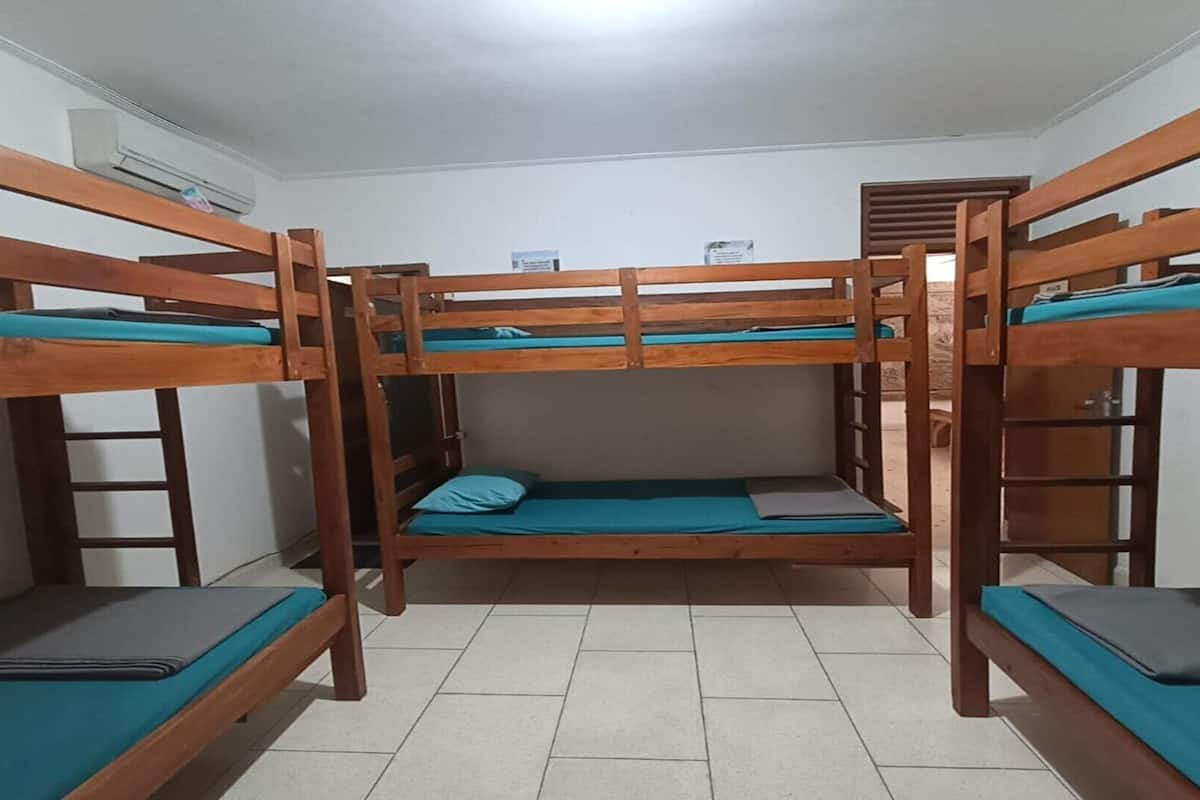 Bed in 8-bed Mixed Dormitory | Arbejdsområde til bærbare computere, gratis Wi-Fi, sengetøj