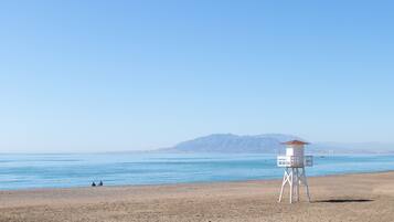 Accommodatie ligt op het strand