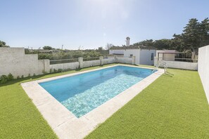 Pool - VILLA VERDE - Villa with private pool next to Los Lances beach (Tarifa)