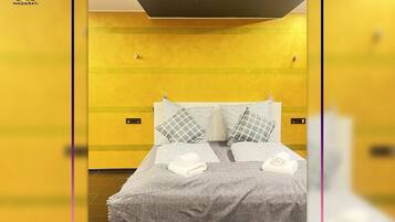 6 chambres, fer et planche Ă repasser, Wi-Fi, draps fournis