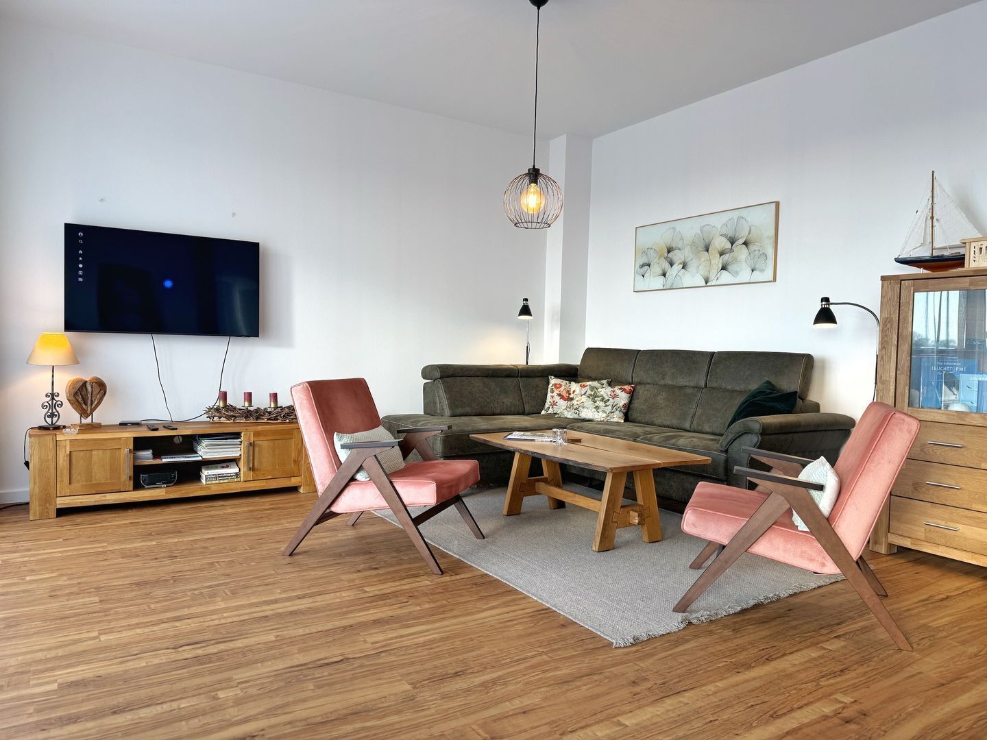 Fernseher, Stereoanlage