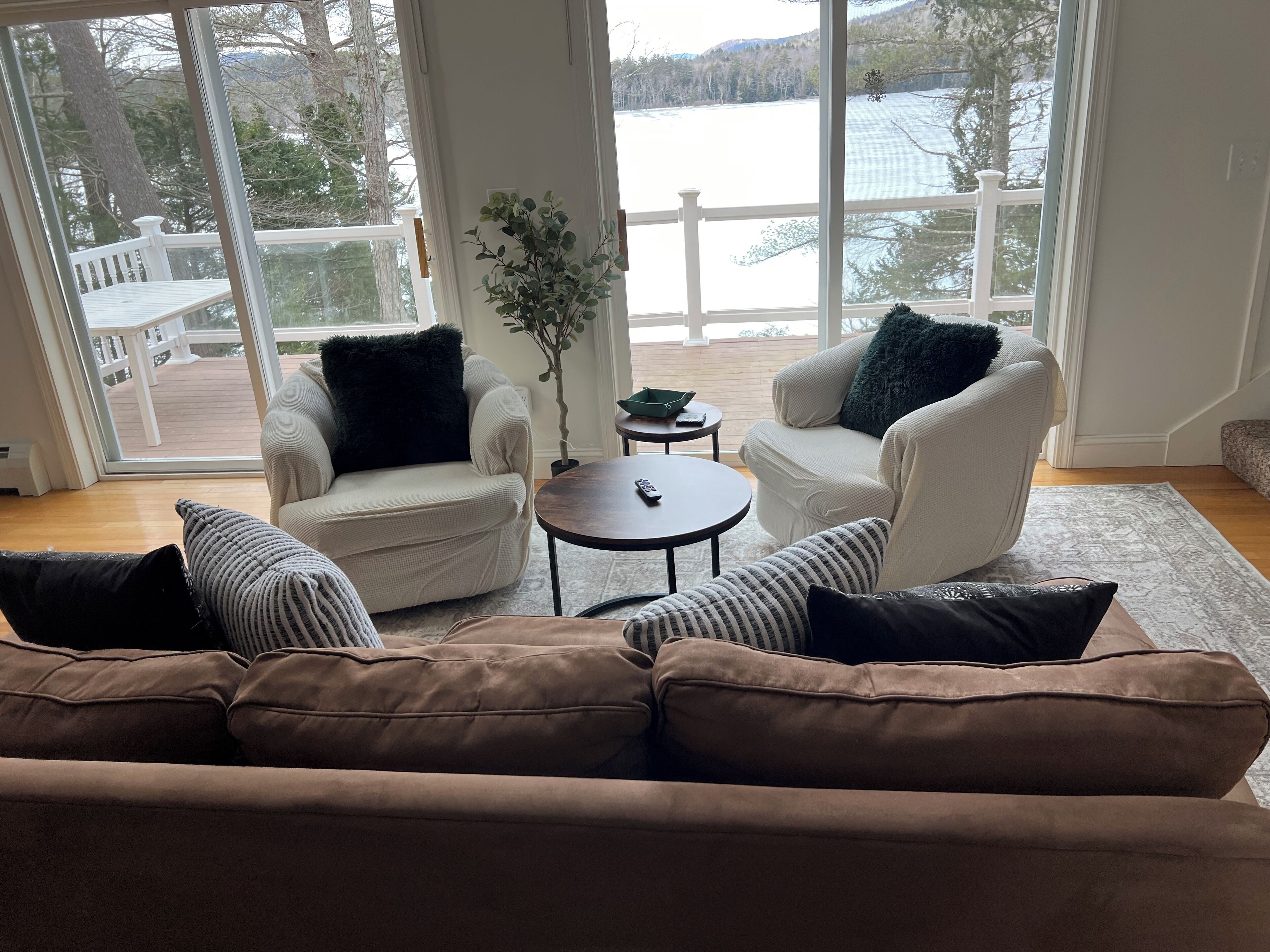 Smart TV, chimenea, videojuegos y libros 