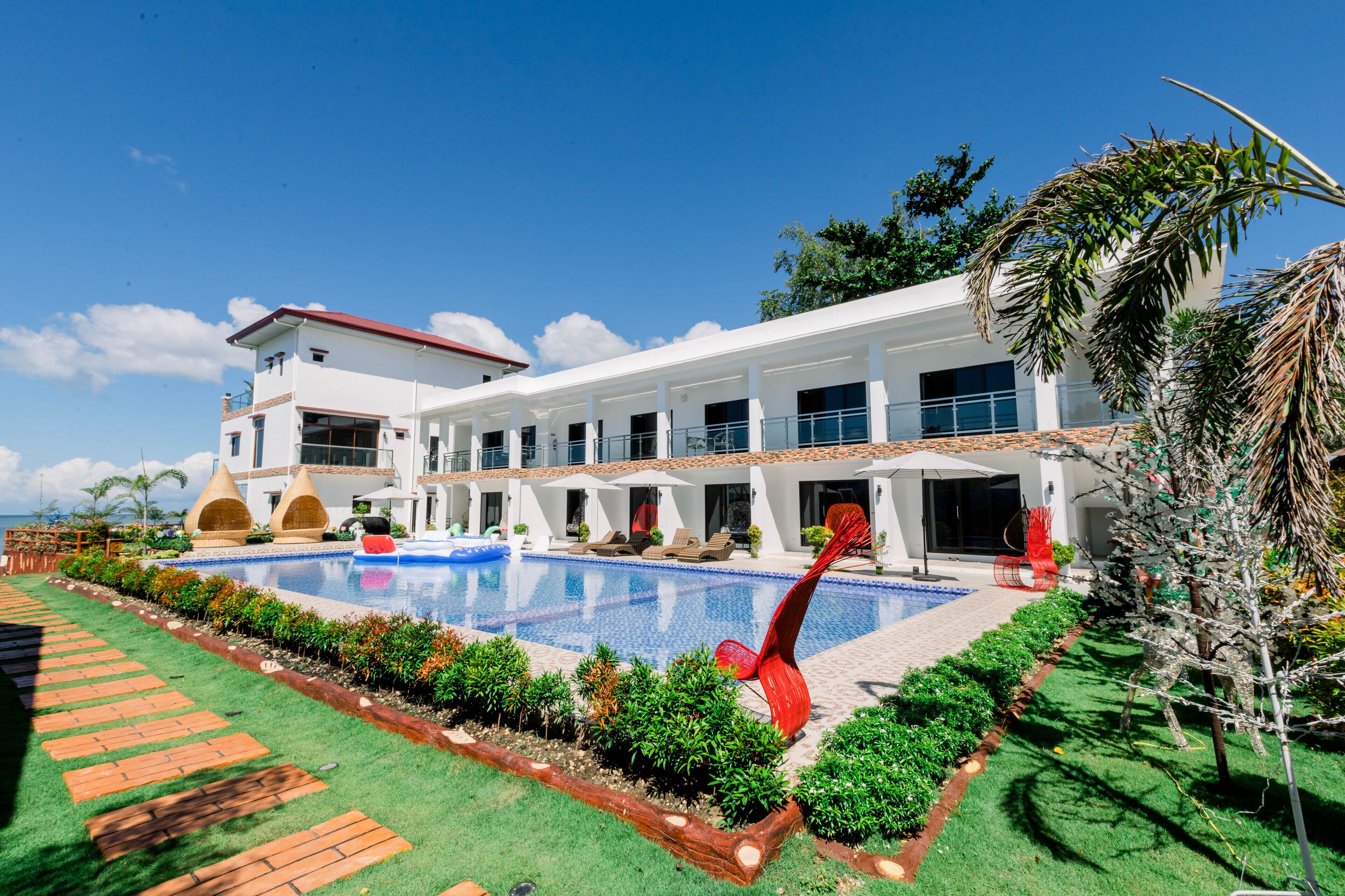 Alberca al aire libre 