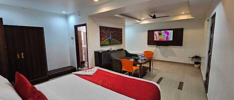 Suite | 1 slaapkamer, een strijkplank/strijkijzer, gratis wifi, beddengoed