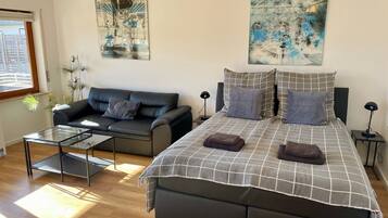 1 Schlafzimmer, Bügeleisen/Bügelbrett, kostenloses WLAN, Bettwäsche