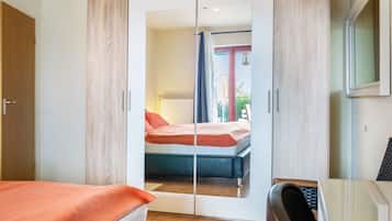 2 Schlafzimmer, Bügeleisen/Bügelbrett, kostenloses WLAN, Bettwäsche