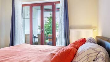 2 Schlafzimmer, Bügeleisen/Bügelbrett, kostenloses WLAN, Bettwäsche