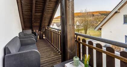 Apartment 'Ferienwohnung Rinke' with Mountain View and Balcony