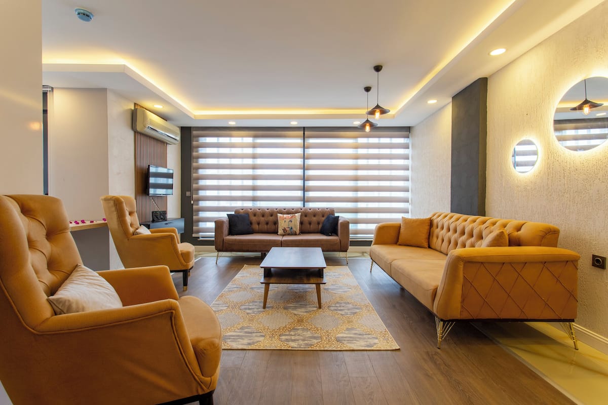 Family Suite, 1 Bedroom | Living area | TV