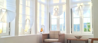 Relax and unwind in this stylish Portuguese Farmhouse.  