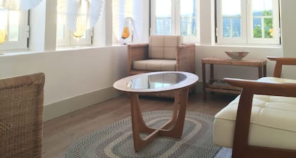 Relax and unwind in this stylish Portuguese Farmhouse.