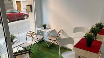 Departamento urbano, con acceso para personas discapacitadas, para no fumadores | Terraza o patio