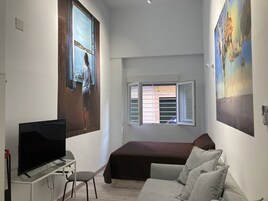 Apartamento City, accesible para personas con discapacidad, no fumadores | Sistema de insonorización, tabla de planchar con plancha, wifi gratis