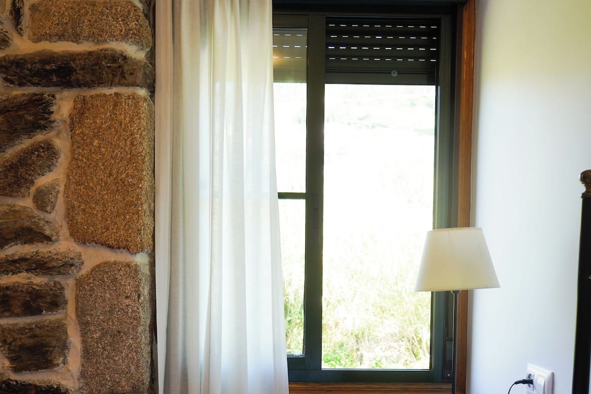 1 bedroom, blackout curtains, iron/ironing board, free WiFi