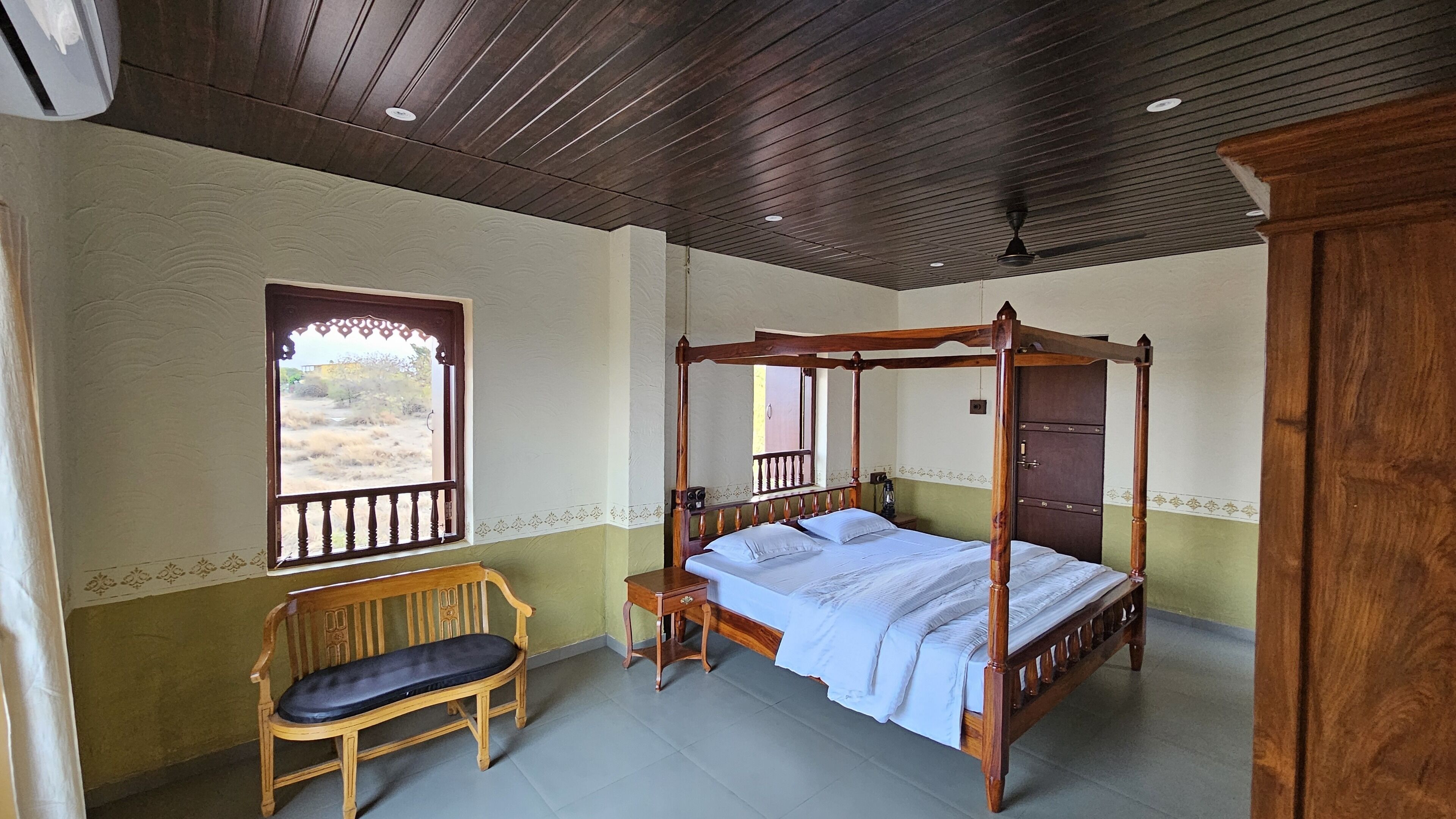 Utsikt fra overnattingsstedet