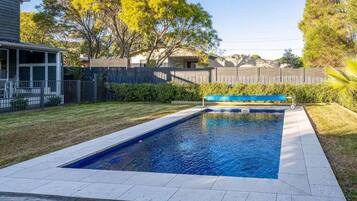 Außenpool, beheizter Pool