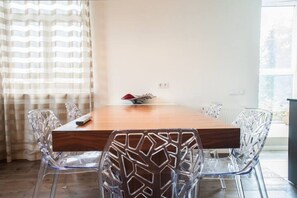 Dining - Modern two-bedroom apartment in historic downtown (Minsk)