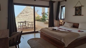 Deluxe-Doppelzimmer | Hochwertige Bettwaren, individuell dekoriert